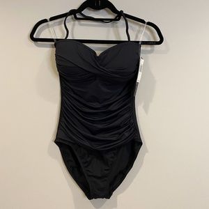 Black La Blanca One Piece Swimsuit